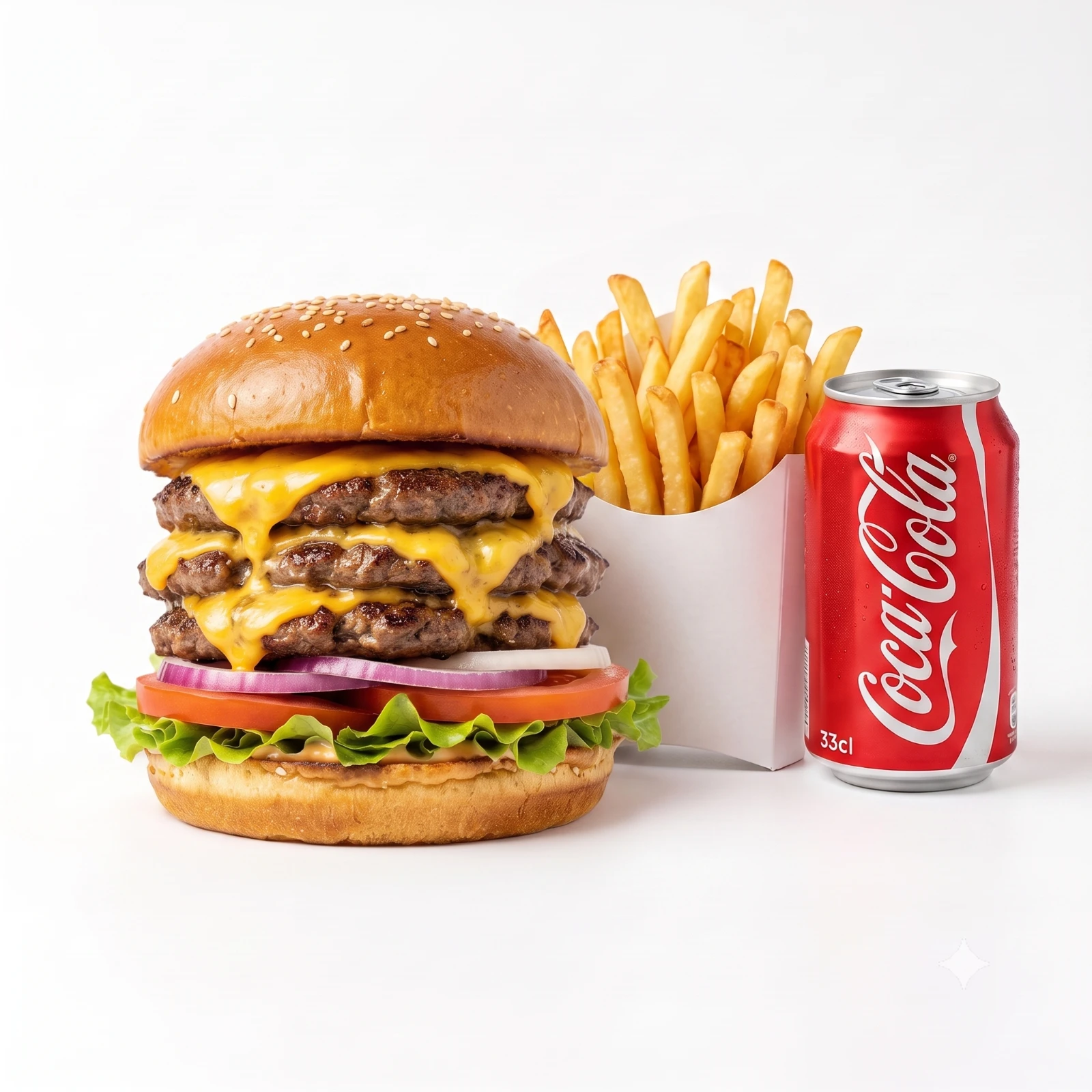 Menu Triple Cheese